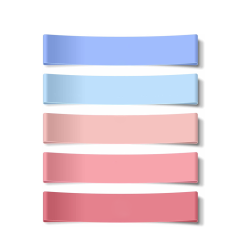 Pastel Resistance Band Set