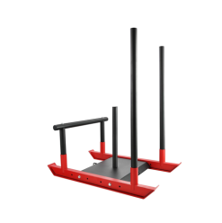 Weight Training Pull Sled (Red/Black)