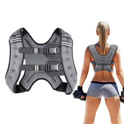 Running Weight Vest 12lbs (Grey)