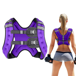 Running Weight Vest 12lbs (Purple)